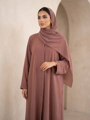 The Mocha Rose Abaya
