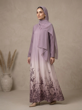 Sahar Blush Ombre Abaya
