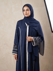 Navy Noor Abaya