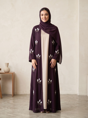 Emerald Plum Abaya