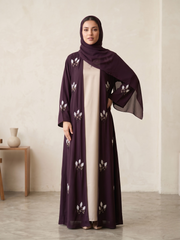 Emerald Plum Abaya