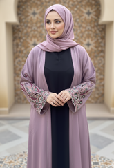 Mauve Whisper Abaya