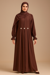 Minal Brown Abaya