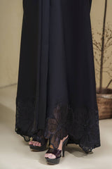 Black Celestial Abaya