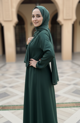 Enchanted Green Abaya