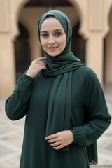 Enchanted Green Abaya