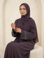 Royal Plum Abaya
