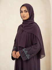 Royal Plum Abaya