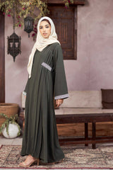 Emaan Embroidered Abaya