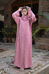 Roshan Pink Abaya