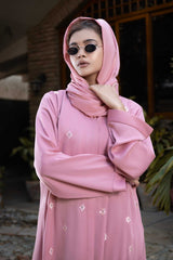 Roshan Pink Abaya