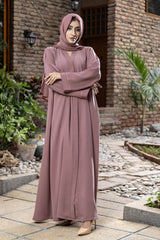 Afifa Abaya With Zip Pockets