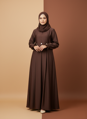 Minal Brown Abaya