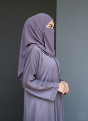 Wafa Abaya With Naqab & Scarf
