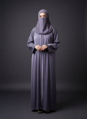 Wafa Abaya With Naqab & Scarf