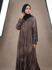 Ash Marble Abaya