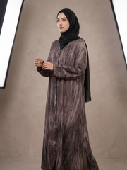 Ash Marble Abaya