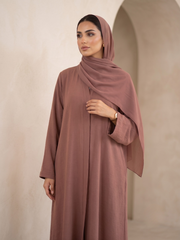 The Mocha Rose Abaya