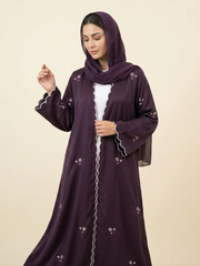 Plum Floral Ensemble