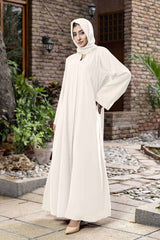 woman enjoying sunlight in islamic attire