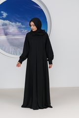Black Taira Abaya