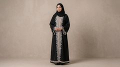 Black Layyin Abaya