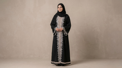 Black Layyin Abaya