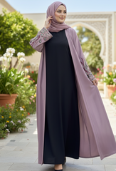 Mauve Whisper Abaya
