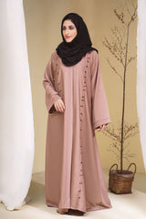 Beige Pintux Abaya