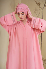 Celestial Pink Abaya