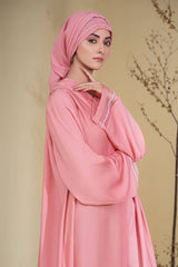 Celestial Pink Abaya