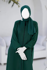 Enchanted Green Abaya