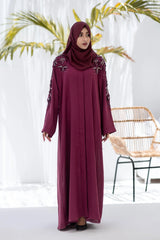 Floral Majesty Abaya