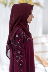 Floral Majesty Abaya