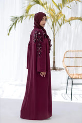 Floral Majesty Abaya